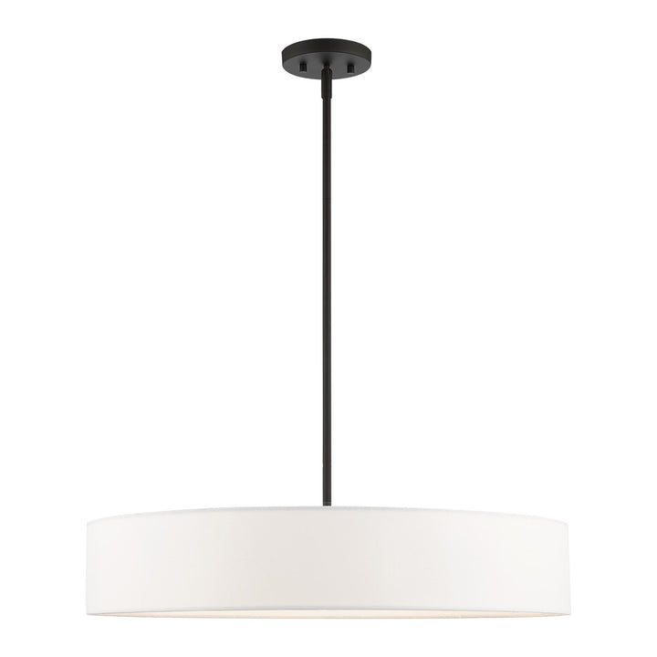 5 Light Black Chandelier by Livex Lighting