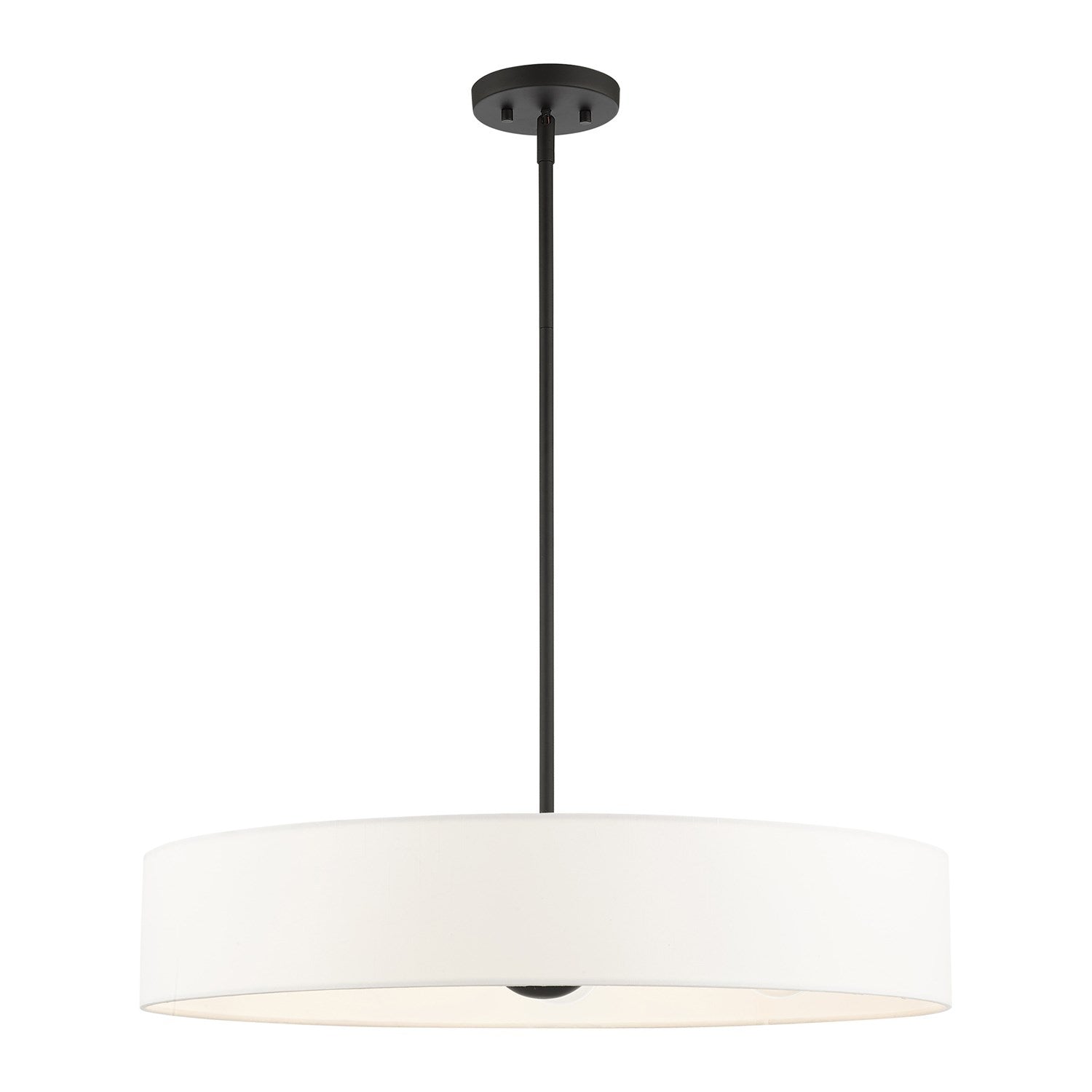 5 Light Black Chandelier