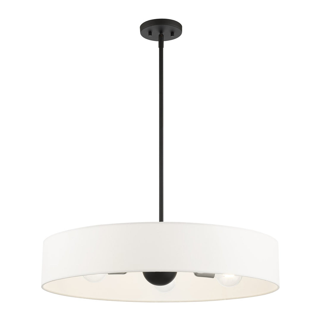5 Light Black Chandelier