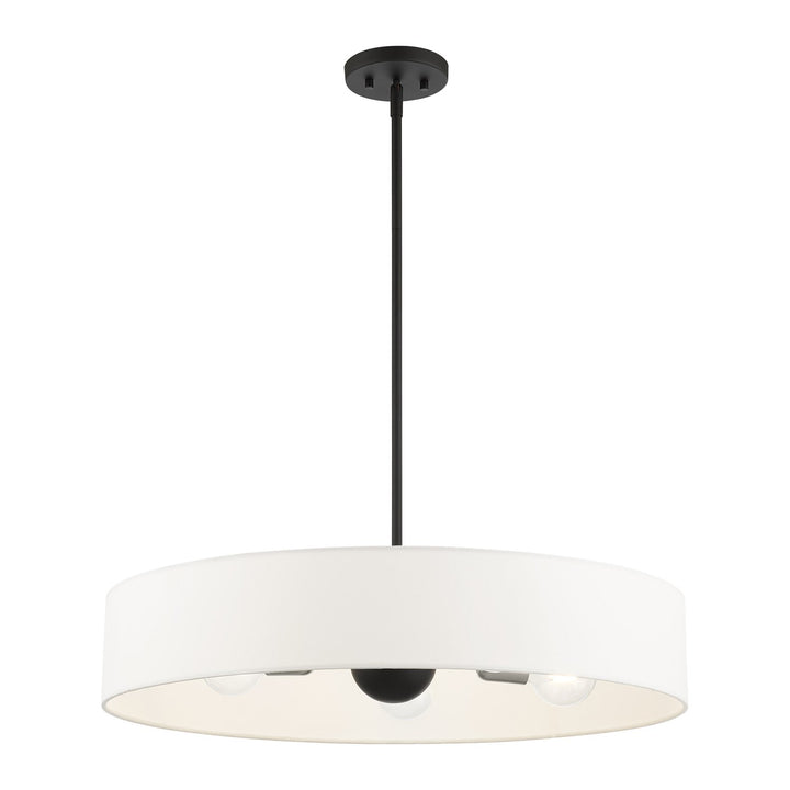 5 Light Black Chandelier