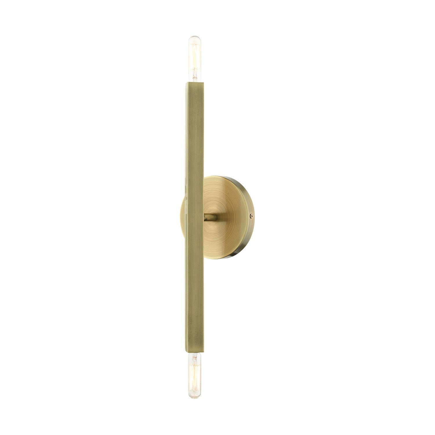 2 Light Antique Brass Ada Sconce by Livex Lighting