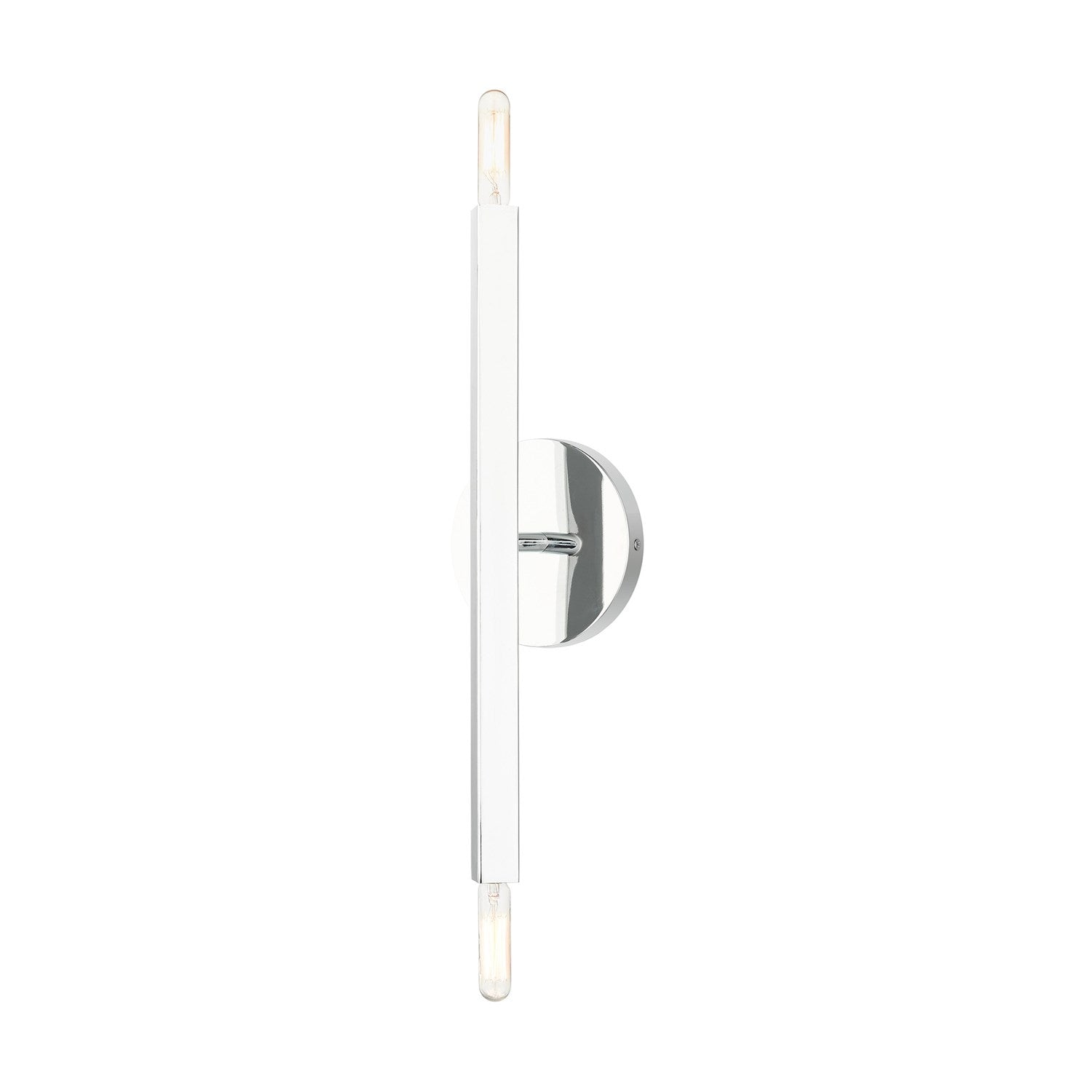 2 Light Polished Chrome Ada Sconce by Livex Lighting