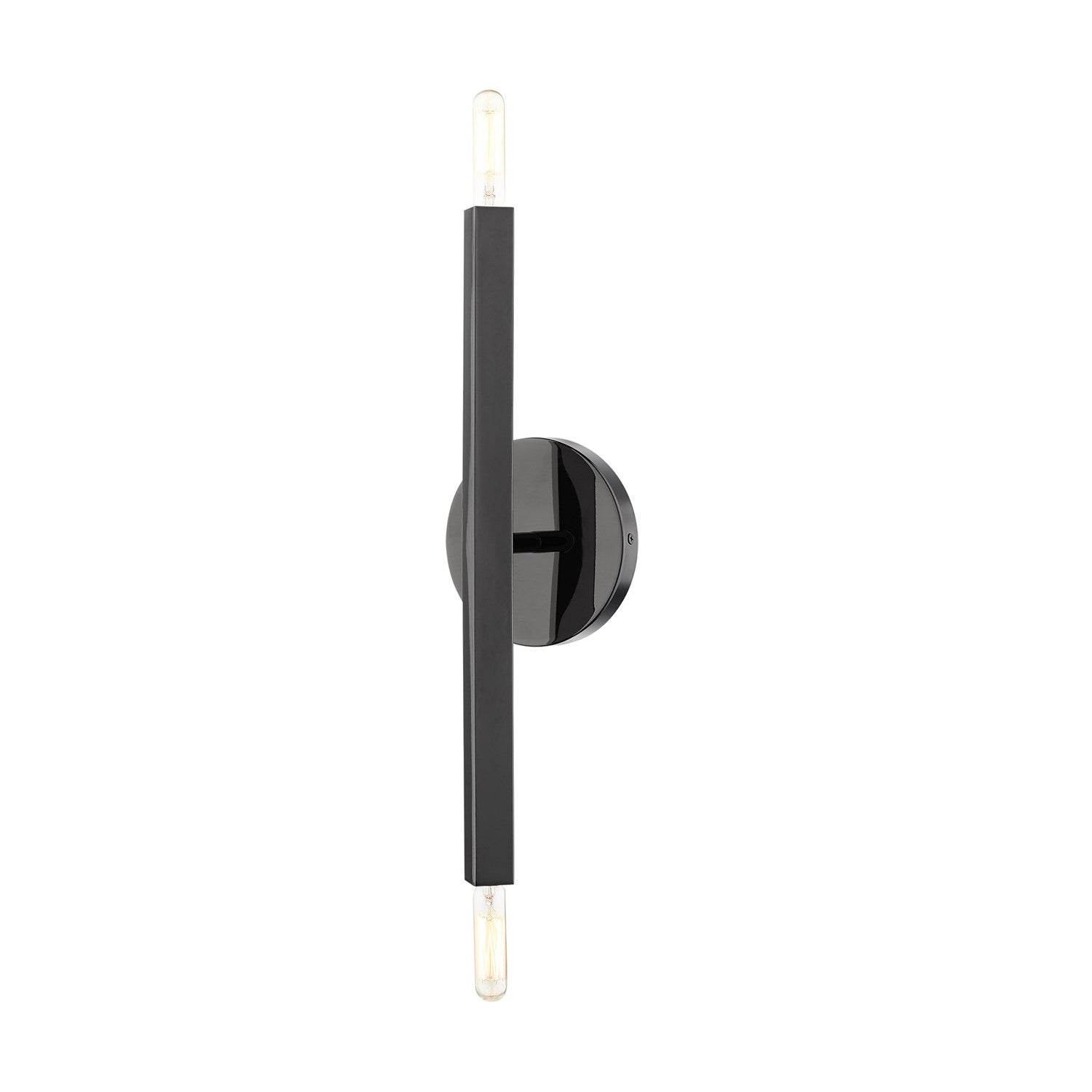 2 Light Black Chrome Ada Sconce by Livex Lighting