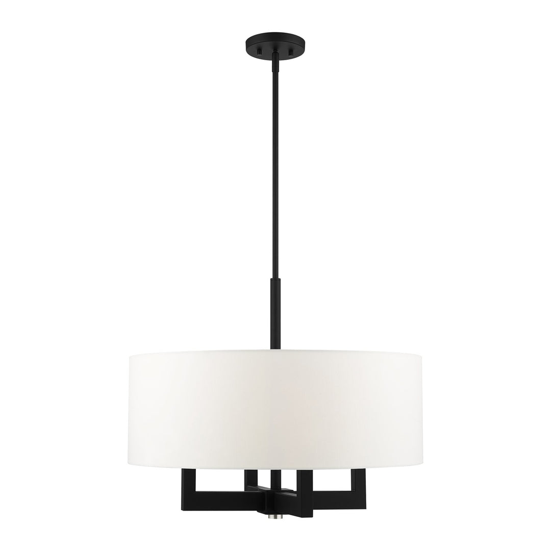 4 Light Black Chandelier