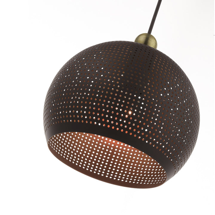 1 Light Bronze Pendant