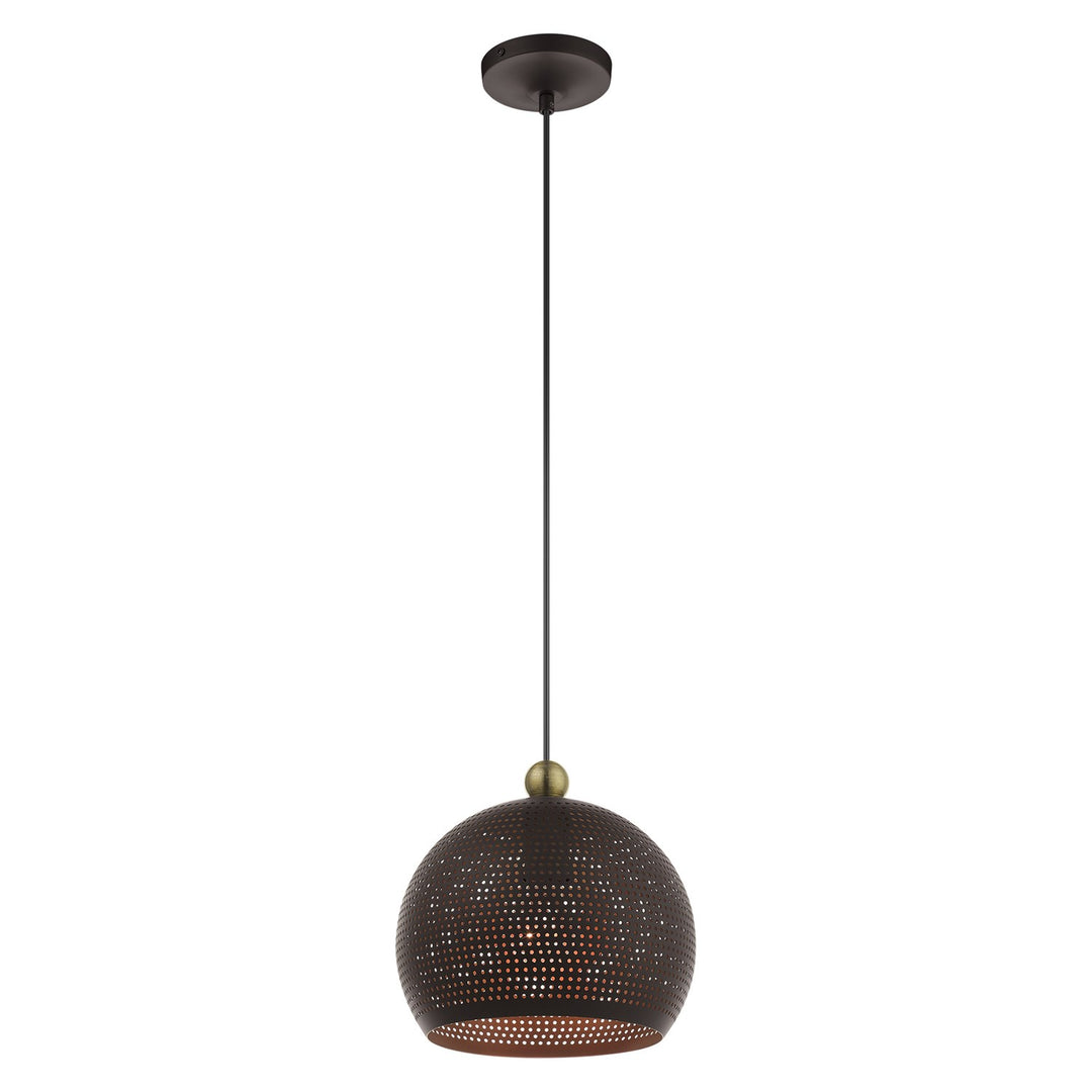 1 Light Bronze Pendant