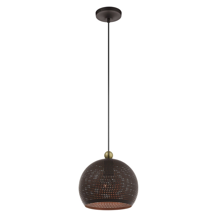 1 Light Bronze Pendant