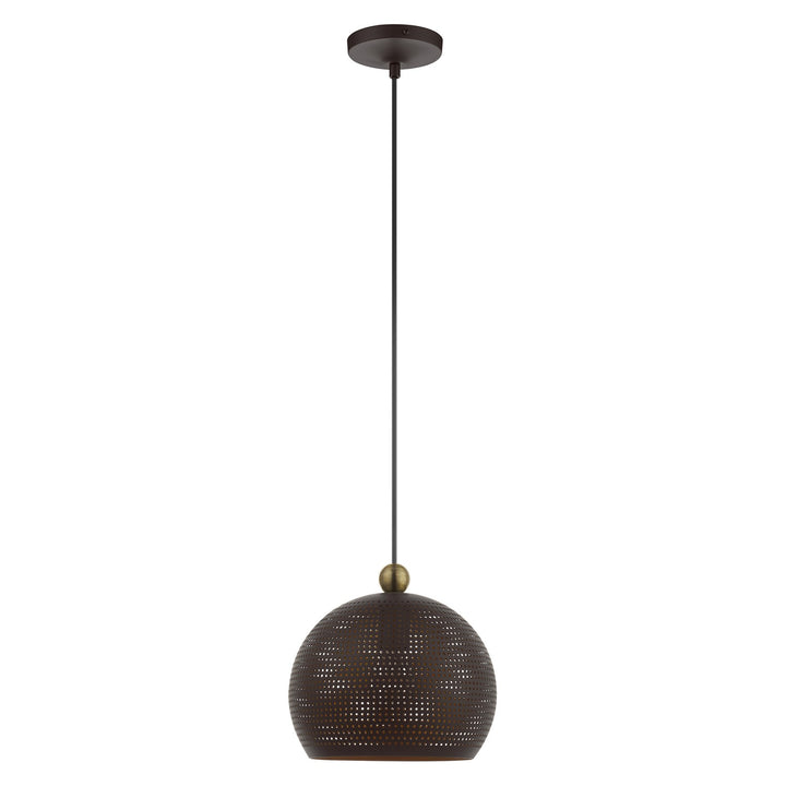 1 Light Bronze Pendant