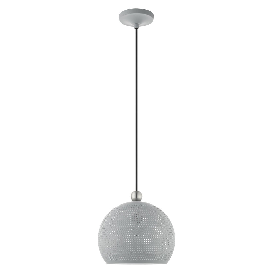1 Light Nordic Gray Pendant