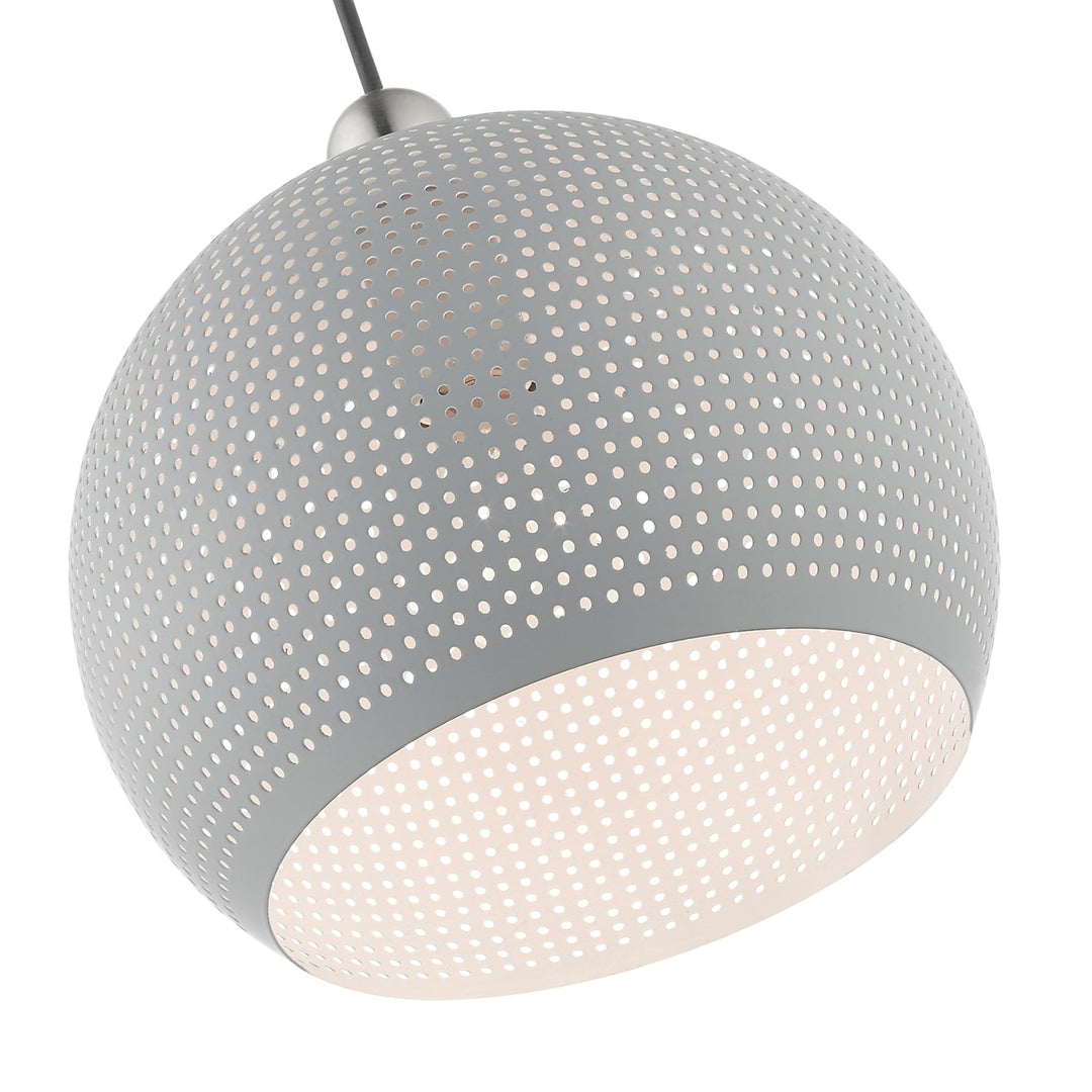 1 Light Nordic Gray Pendant