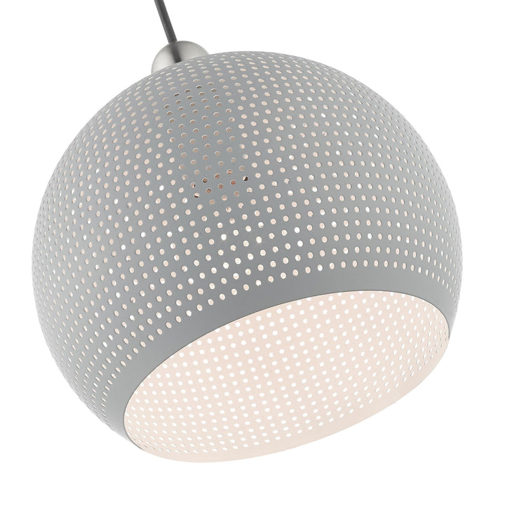 1 Light Nordic Gray Pendant