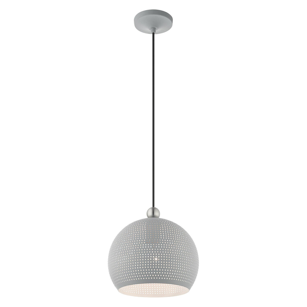 1 Light Nordic Gray Pendant