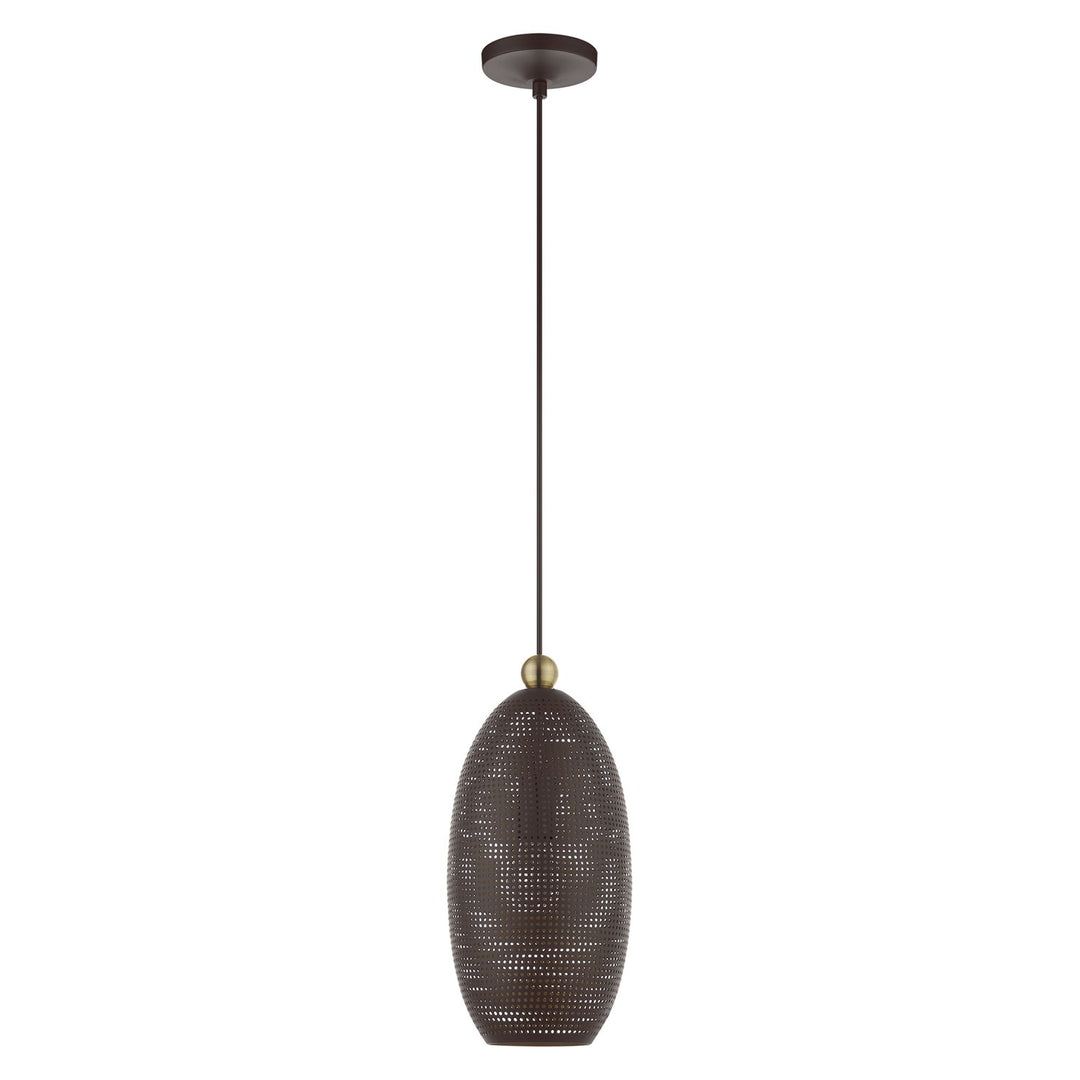 1 Light Bronze Pendant