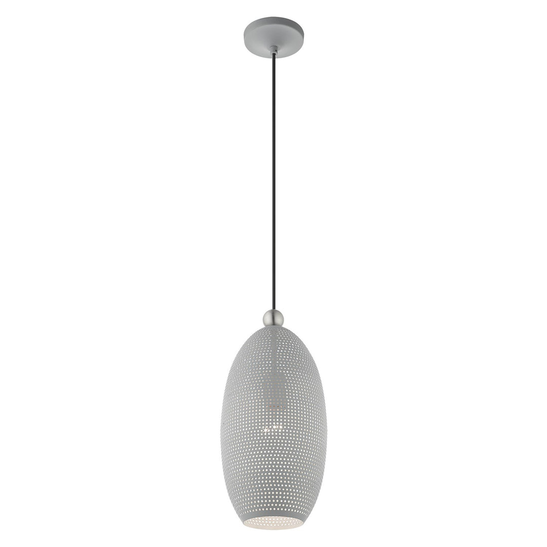 1 Light Nordic Gray Pendant
