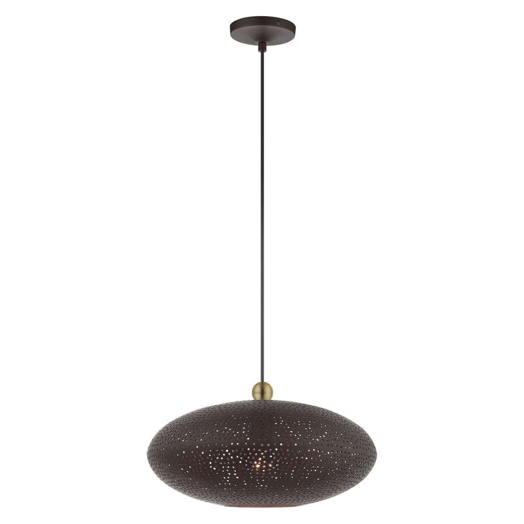 1 Light Bronze Penda by Livex Lighting