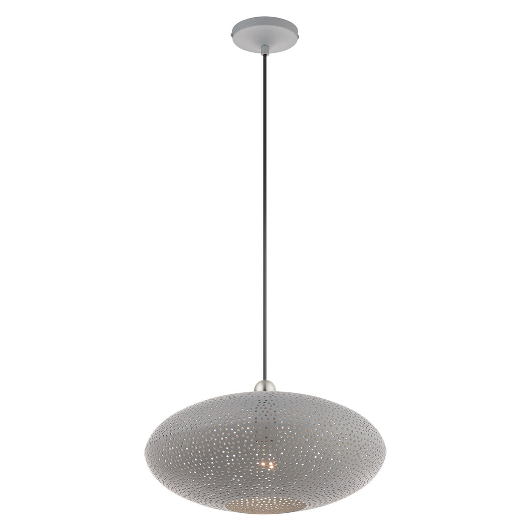 1 Light Nordic Gray Pendant