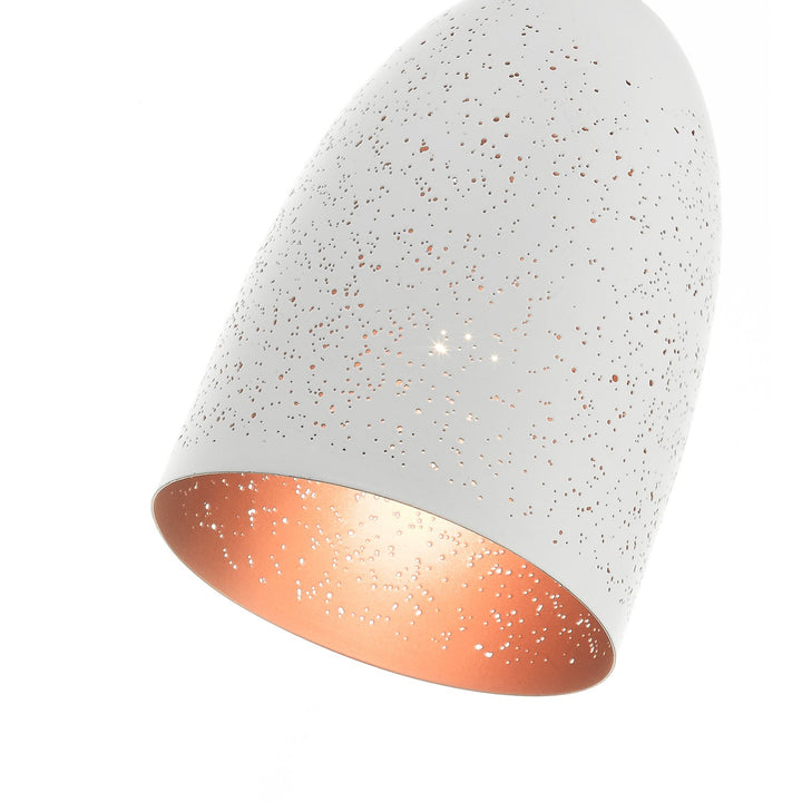 1 Light White Pendant