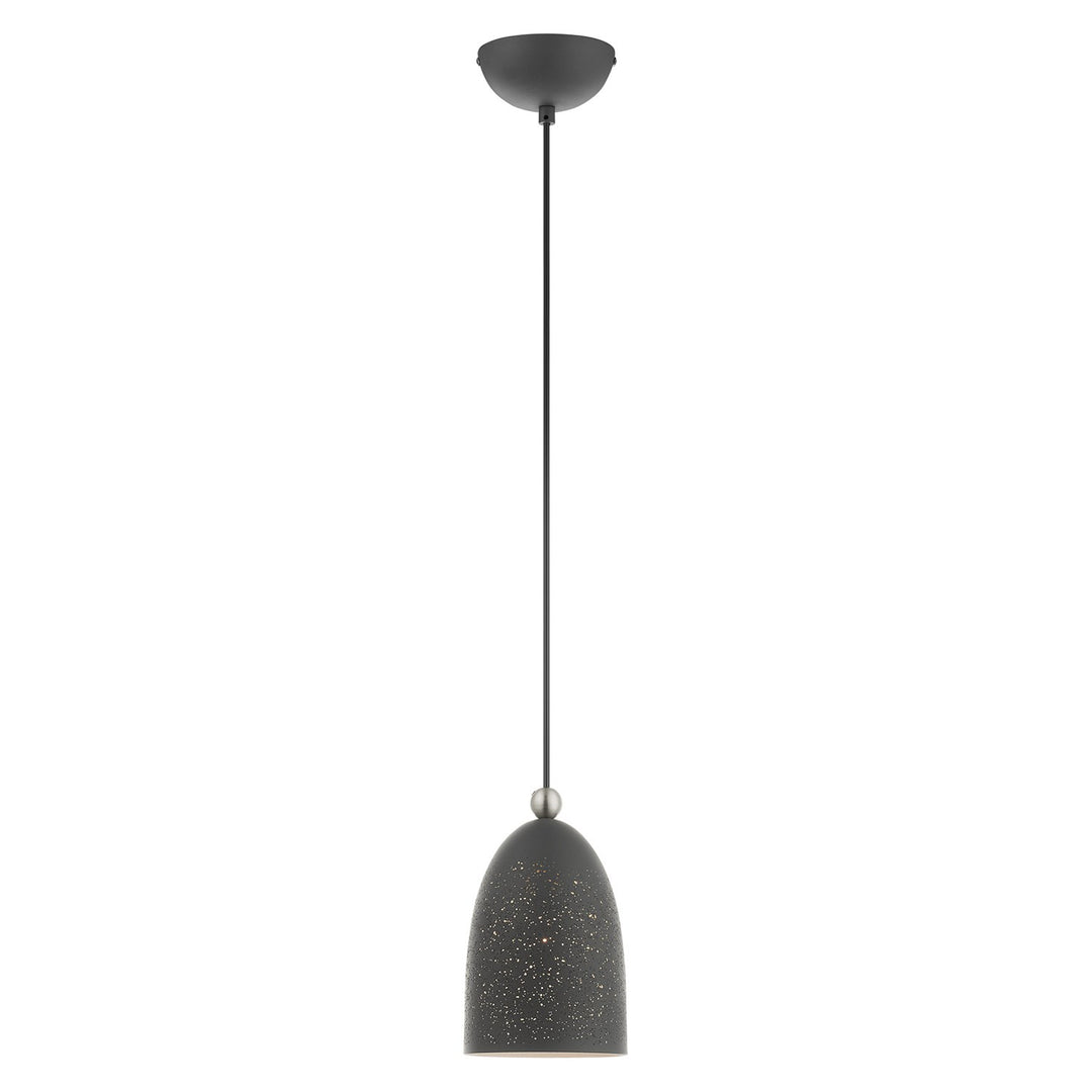 1 Light Bronze Pendant by Livex Lighting