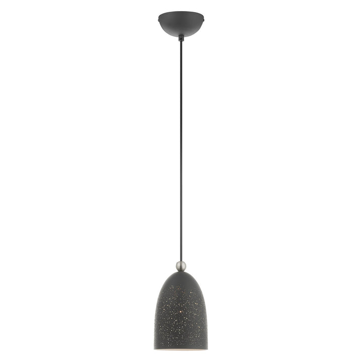 1 Light Bronze Pendant by Livex Lighting