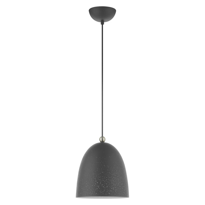 1 Light Scandinavian Gray Pendant