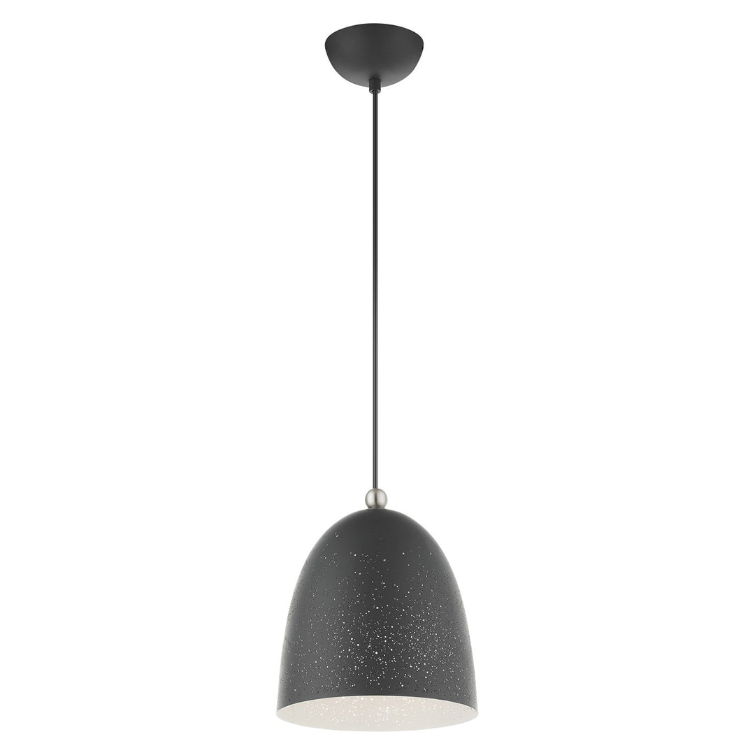 1 Light Scandinavian Gray Pendant