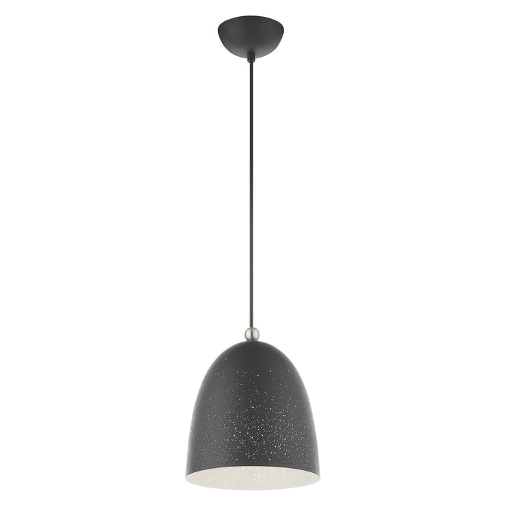 1 Light Scandinavian Gray Pendant
