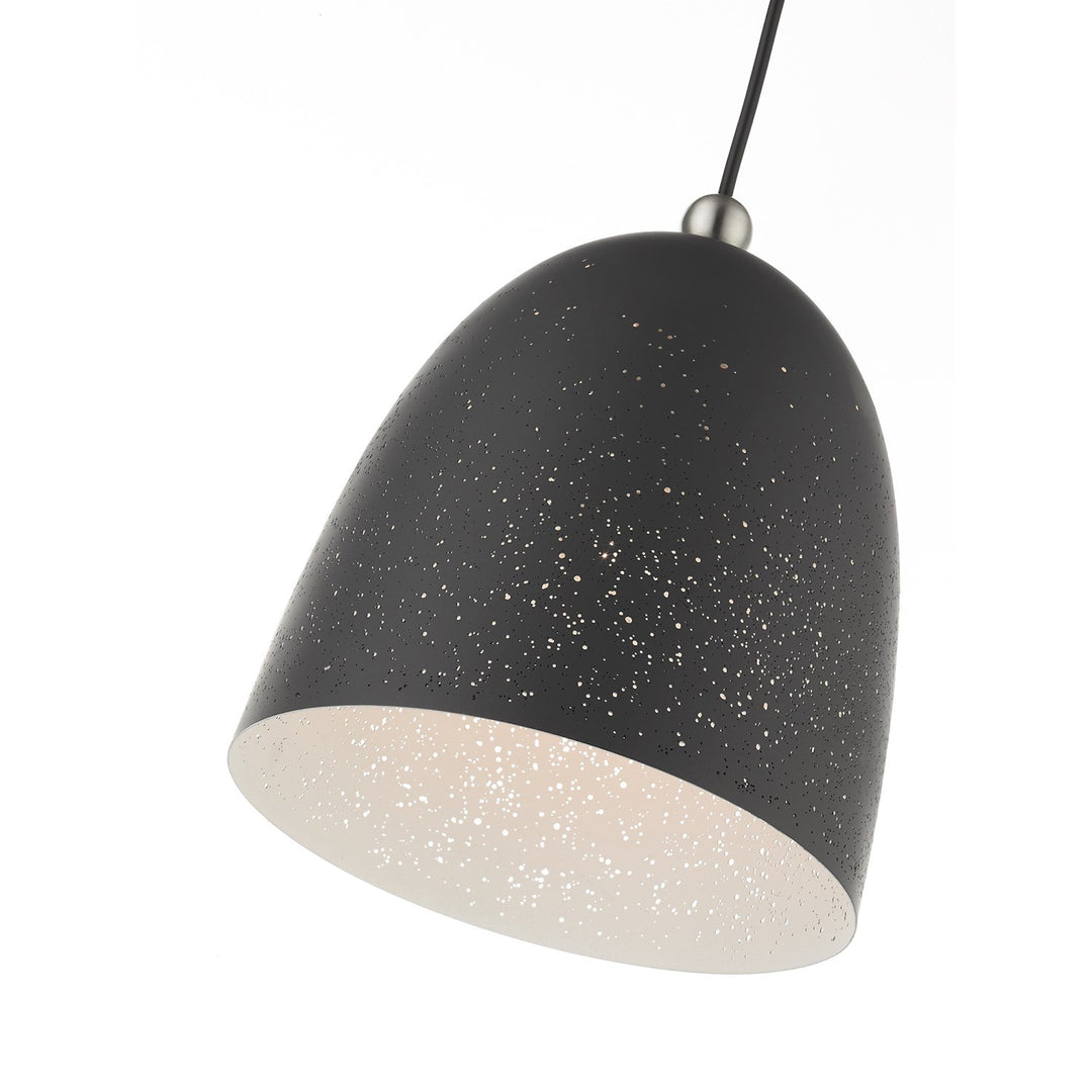 1 Light Scandinavian Gray Pendant