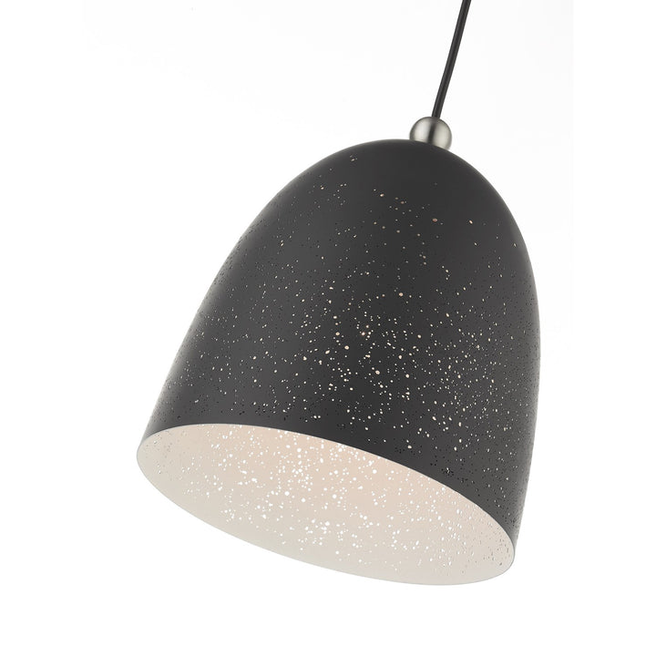 1 Light Scandinavian Gray Pendant