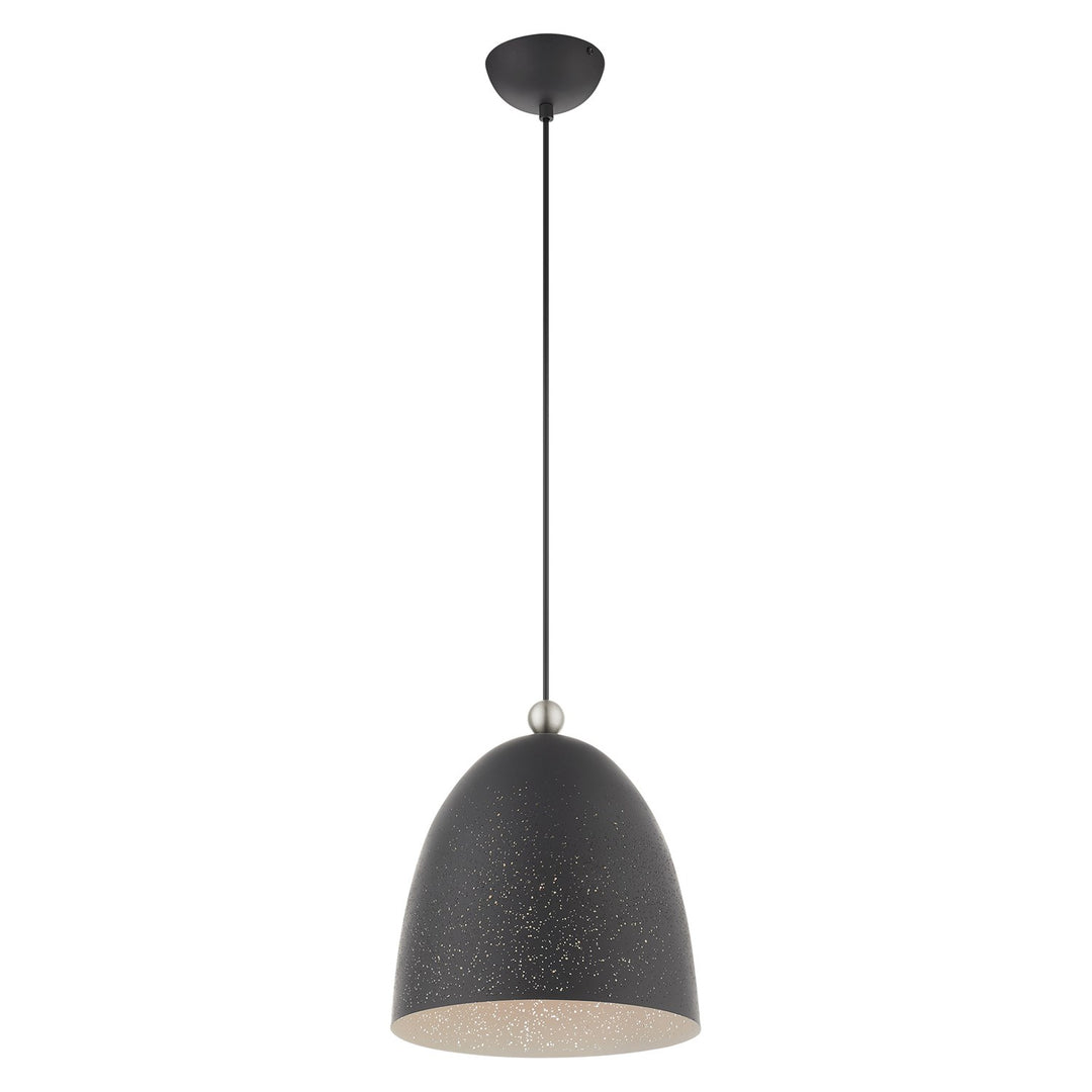 1 Light Scandinavian Gray Pendant