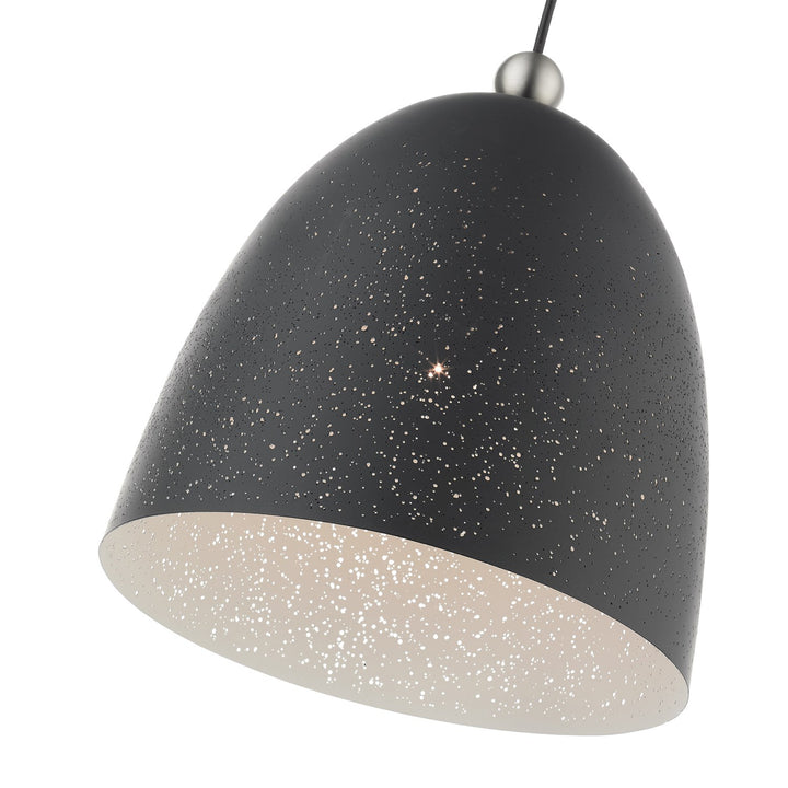 1 Light Scandinavian Gray Pendant