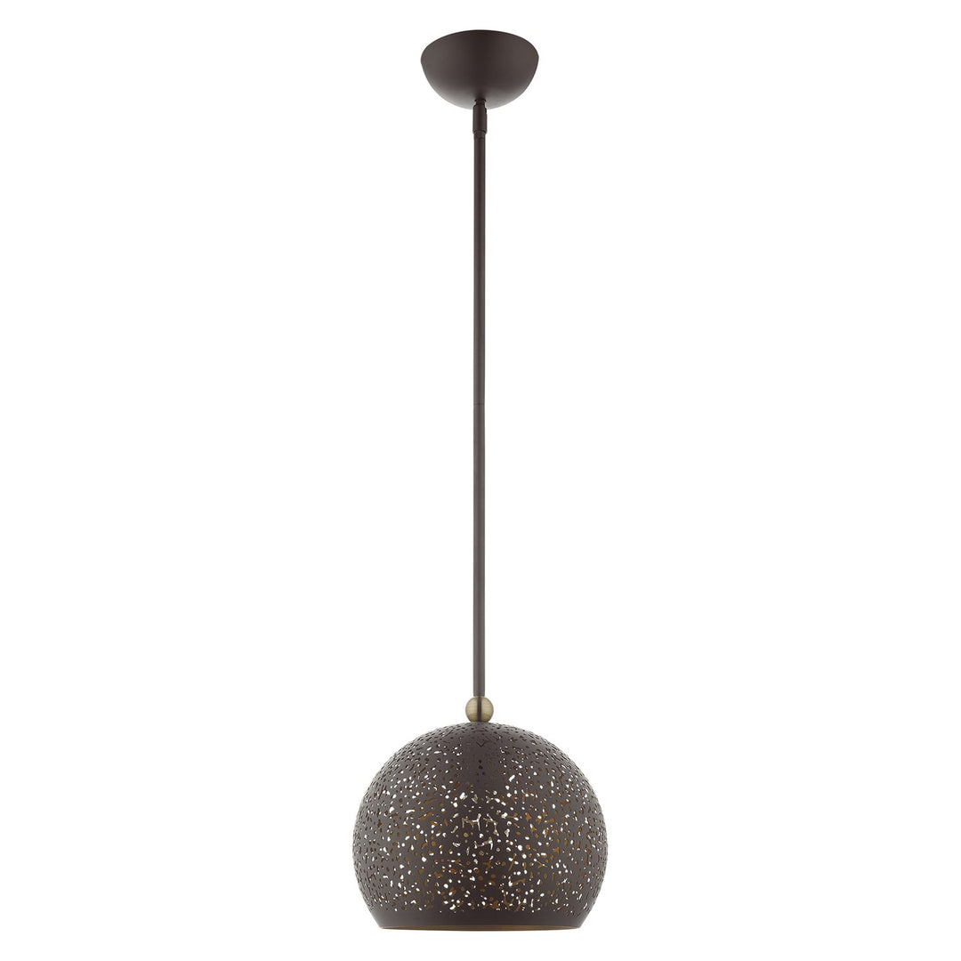 1 Light Bronze Pendant