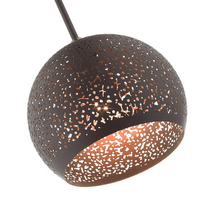 1 Light Bronze Pendant
