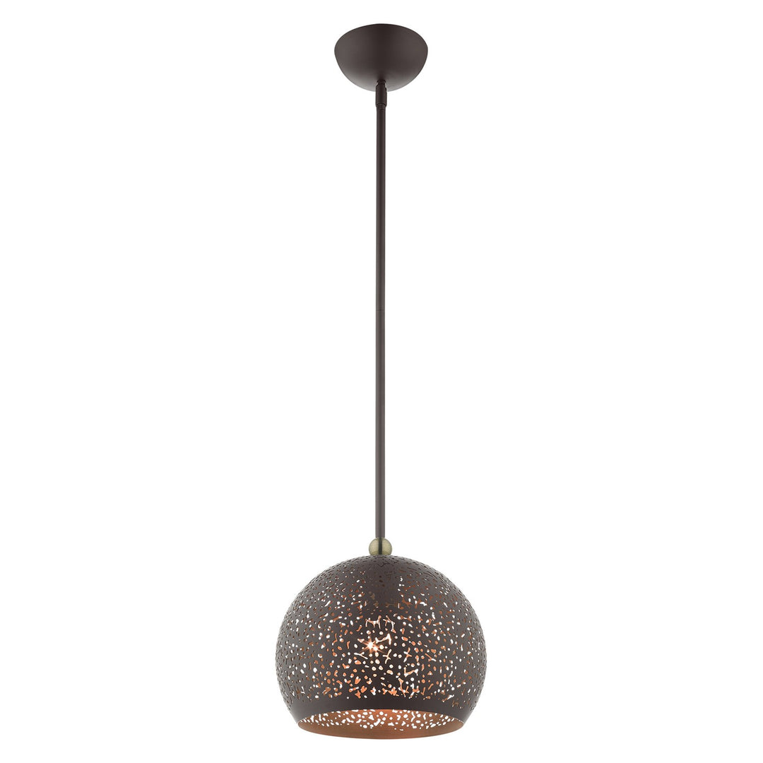 1 Light Bronze Pendant