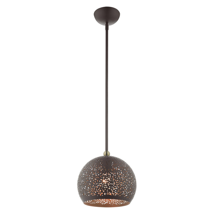 1 Light Bronze Pendant