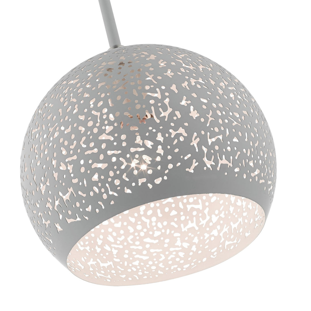 1 Light Nordic Gray Pendant