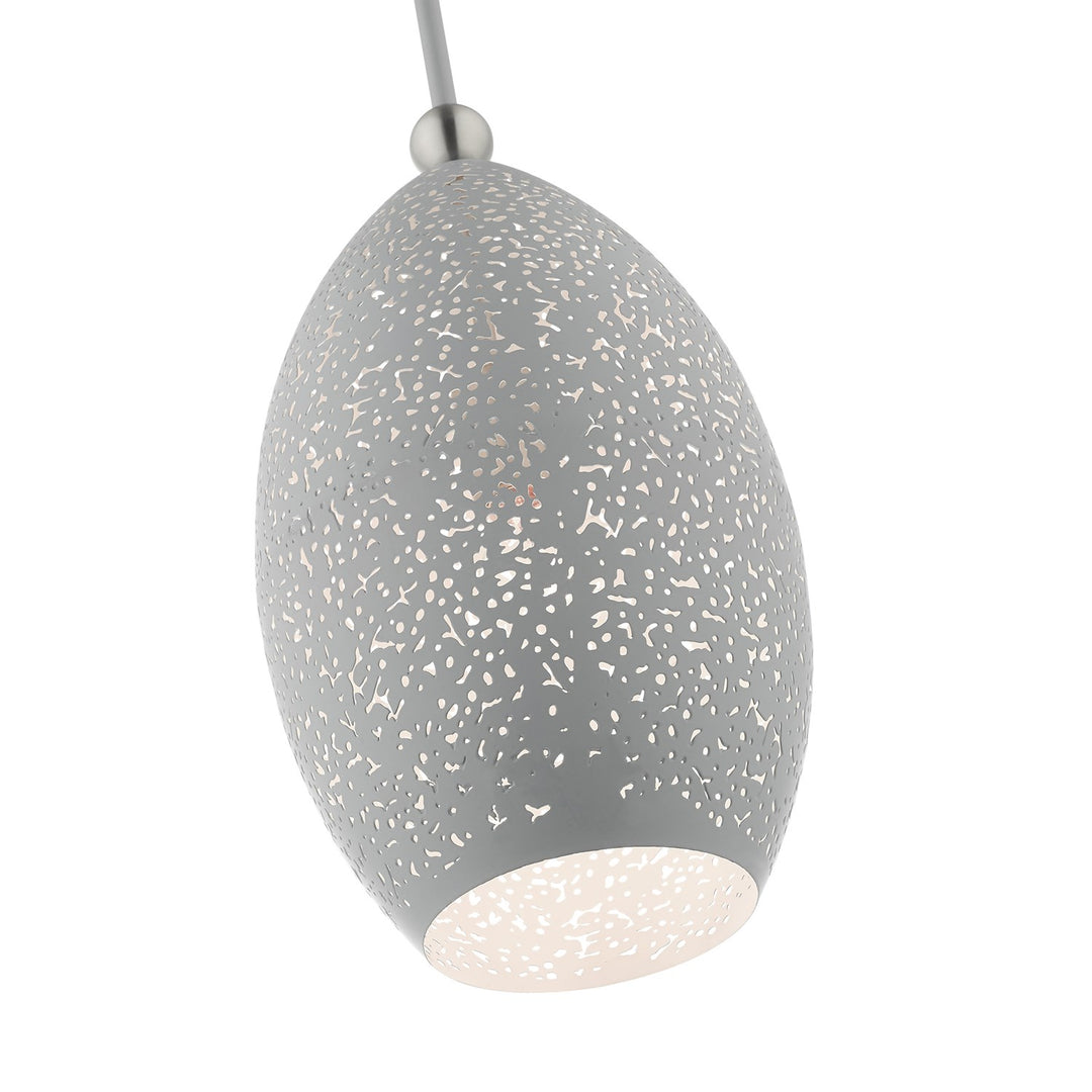 1 Light Nordic Gray Pendant