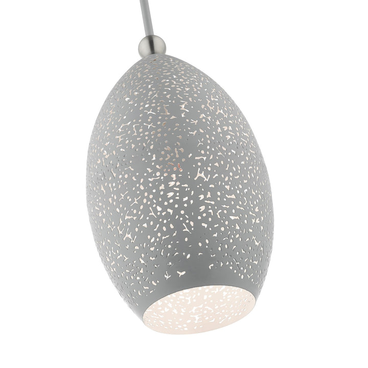 1 Light Nordic Gray Pendant