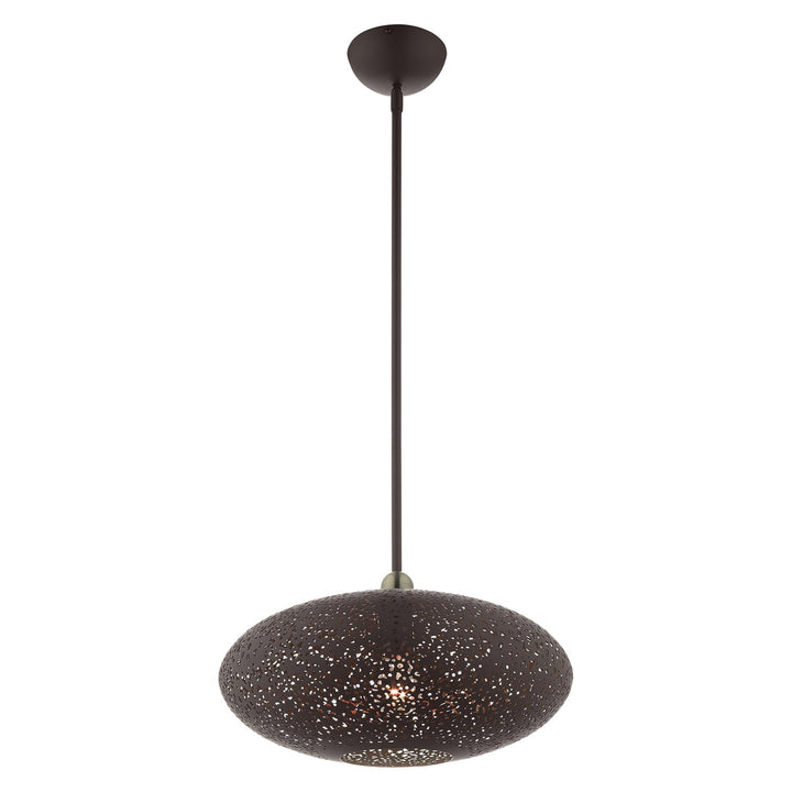 1 Light Bronze Pendant