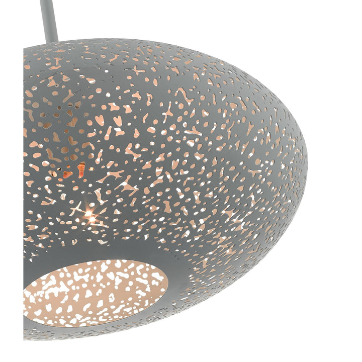 1 Light Nordic Gray Pendant
