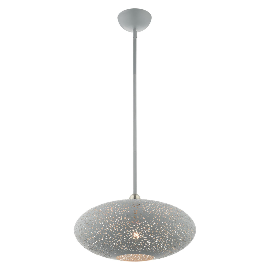 1 Light Nordic Gray Pendant
