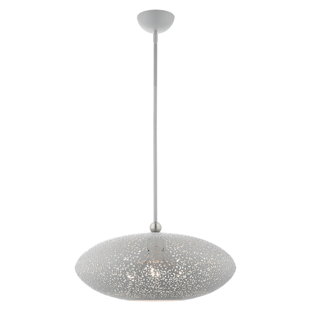3 Light Nordic Gray Pendant by Livex Lighting