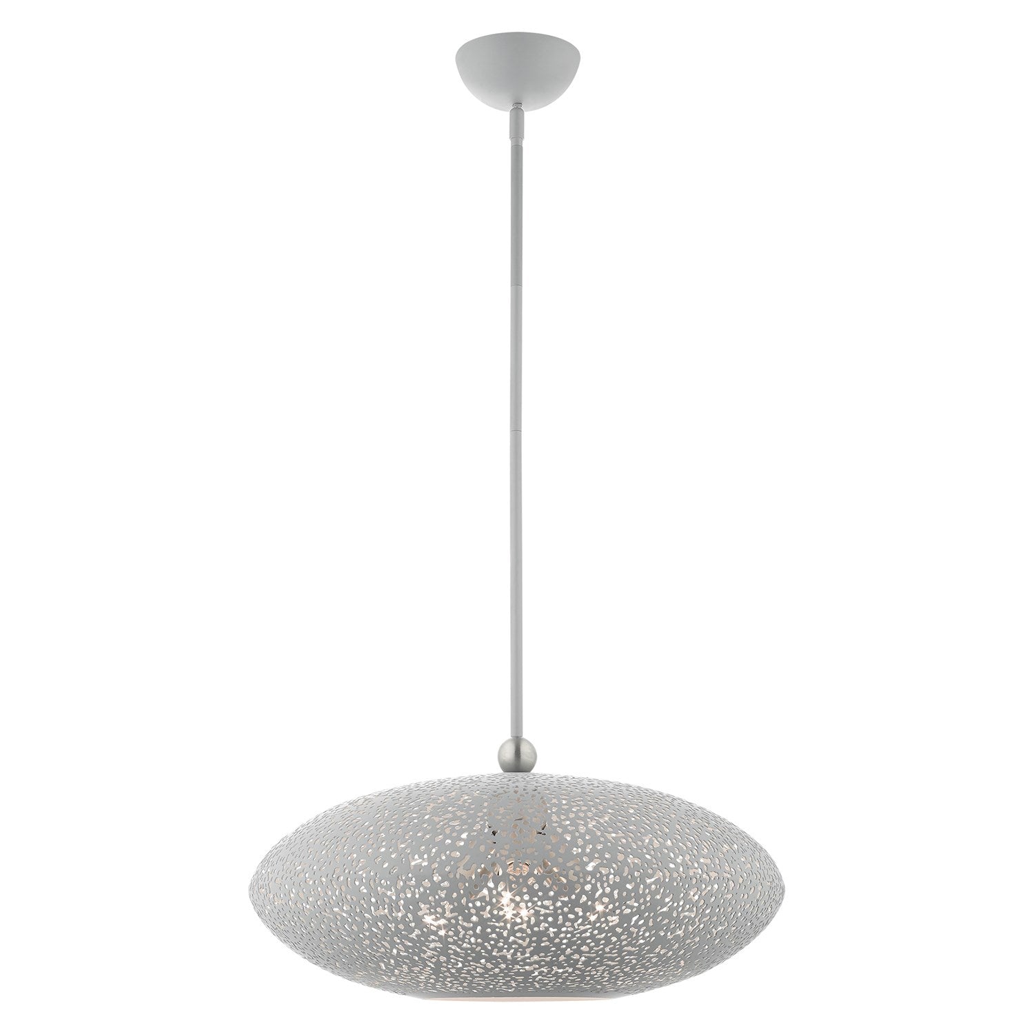 3 Light Nordic Gray Pendant by Livex Lighting