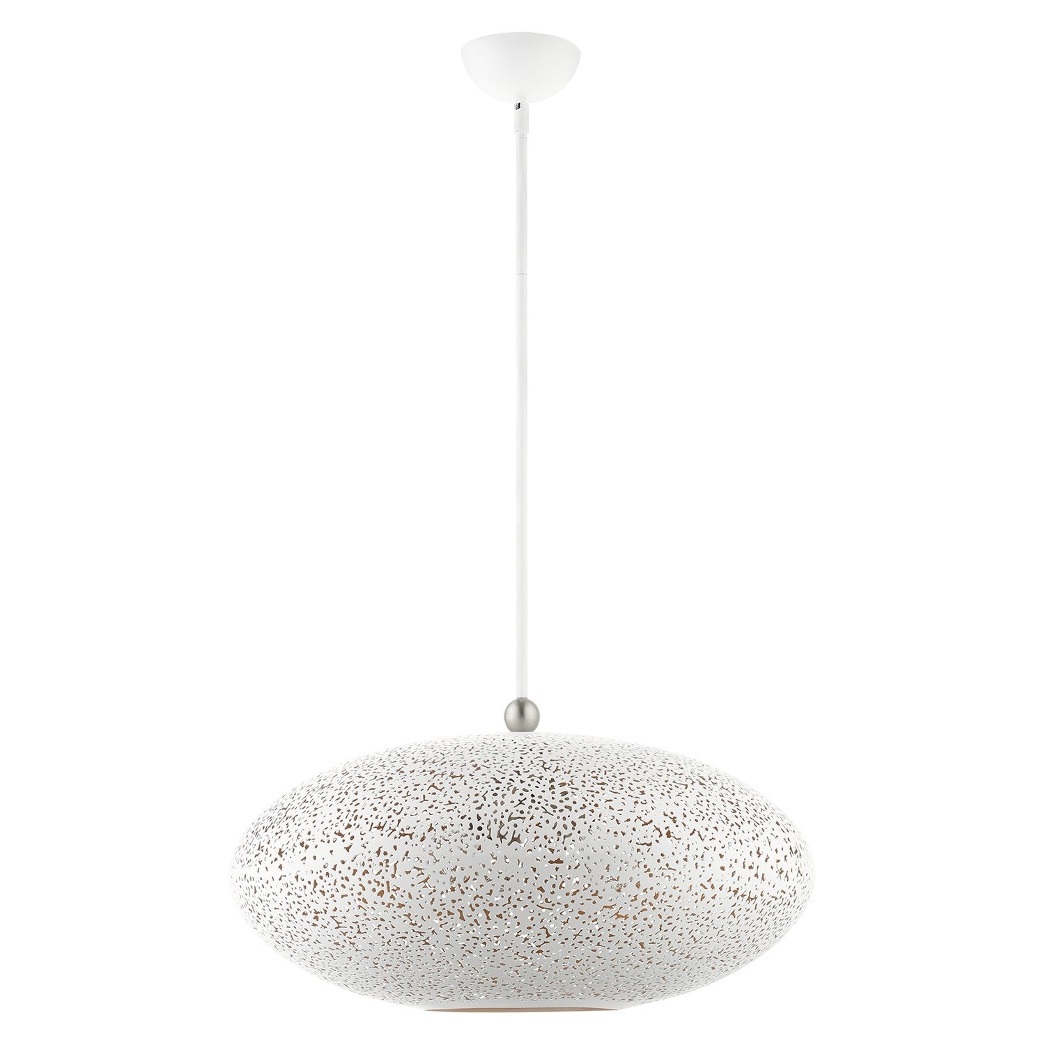 3 Light White Pendant