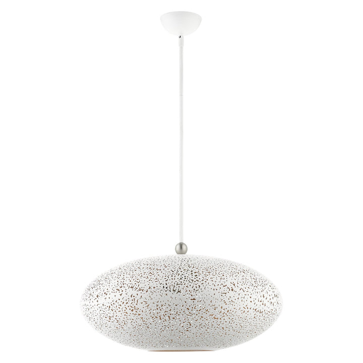 3 Light White Pendant