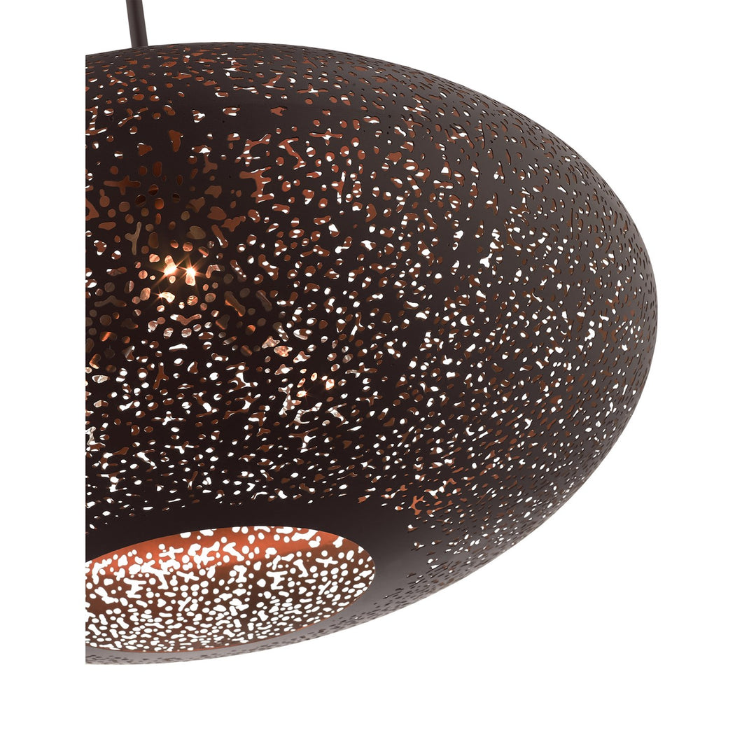 3 Light Bronze Pendant