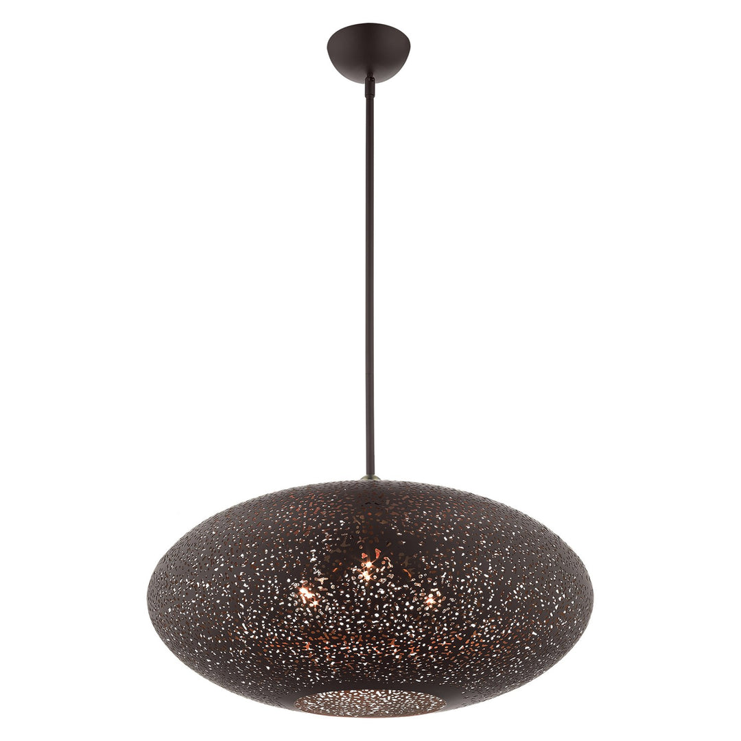 3 Light Bronze Pendant