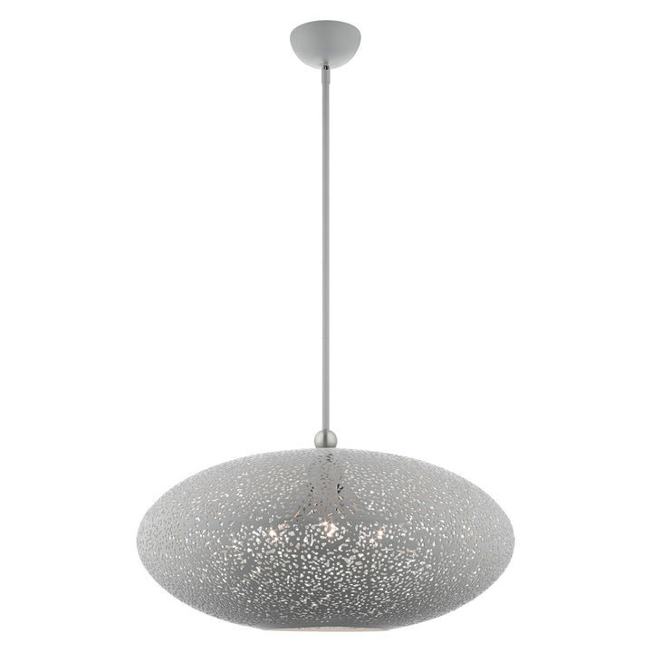3 Light Nordic Gray Pendant by Livex Lighting