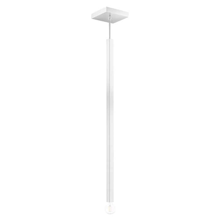 1 Light Polished Chrome Single Pendant