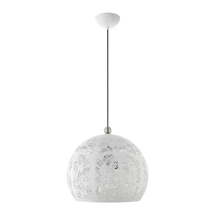3 Light White Pendant