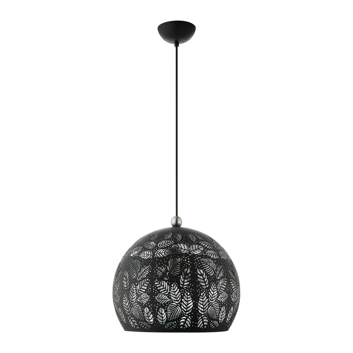 3 Light Black Pendant